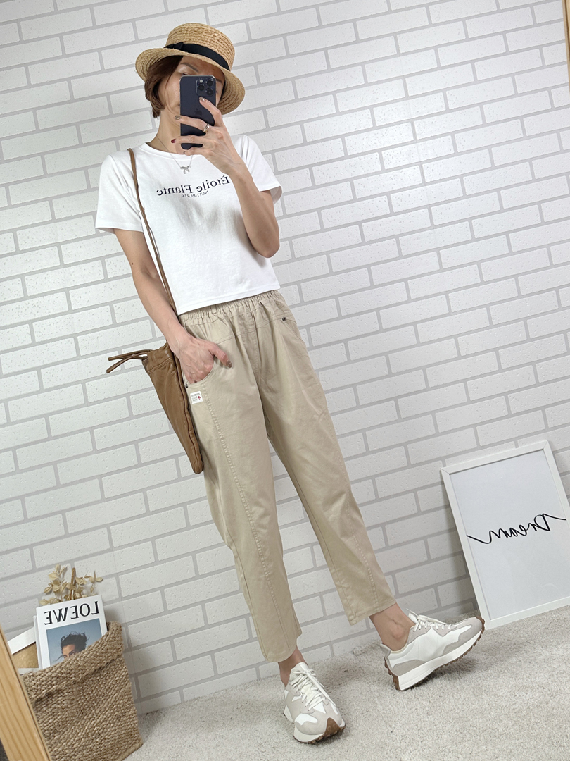 ⚡ 熱銷千件 回購100% 包色款⚡ 韓妞棉質休閒褲 ⚡️搶現貨 ⚡️