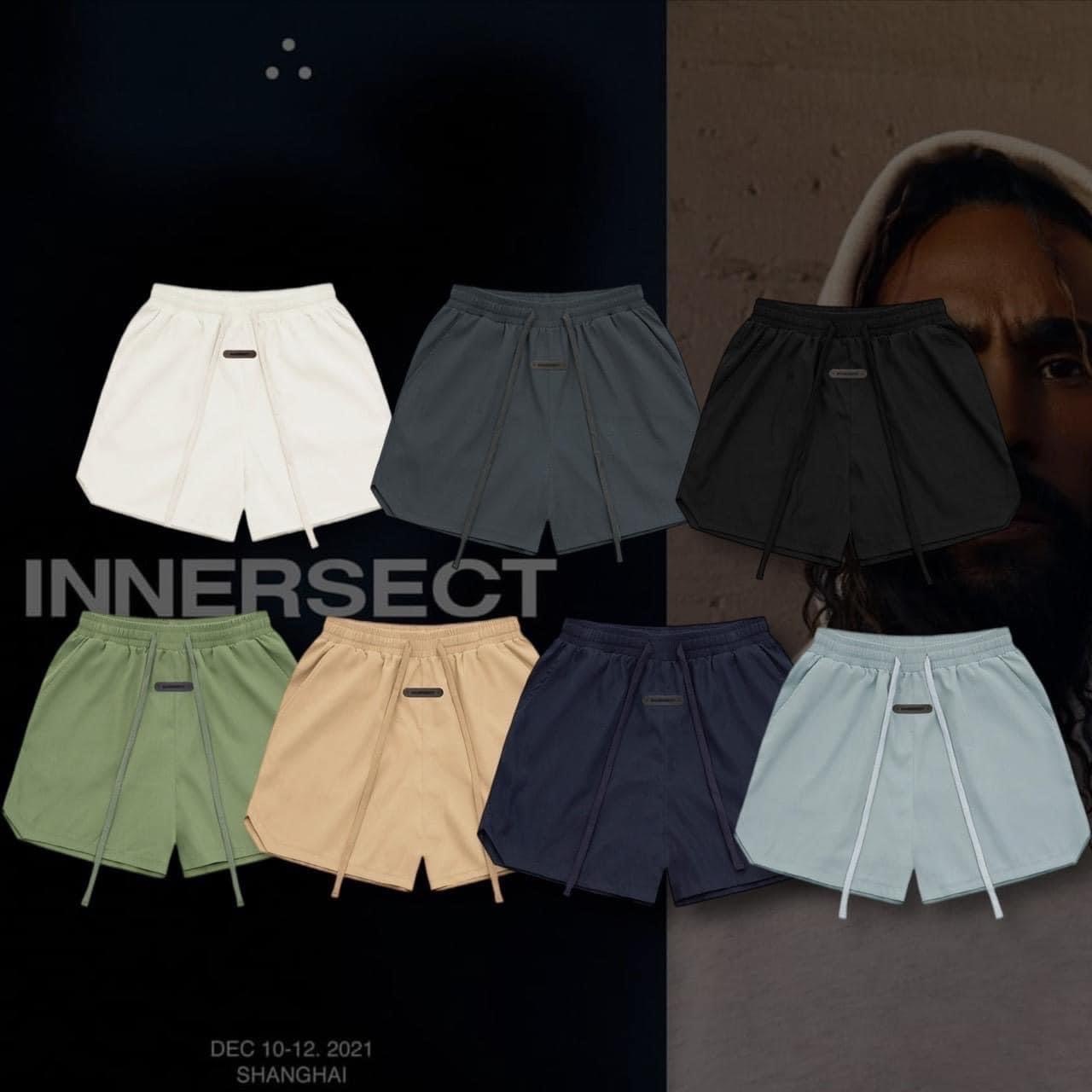 <折扣販售>Innersect x FOG Jerry Lorenzo 七色 休閒透氣短褲 三生萬物 前字母Logo