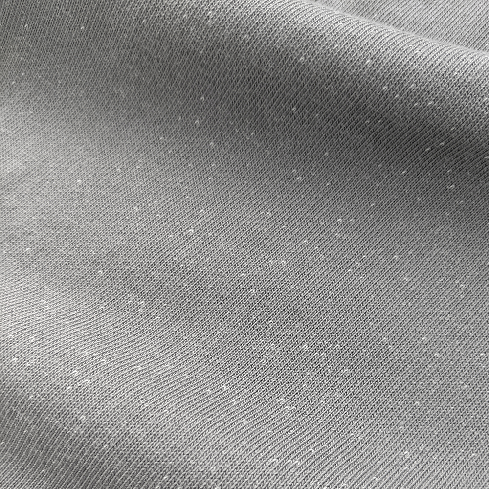 中性版中魚鱗直筒長褲-花紗灰 | 藍天畫布有機棉