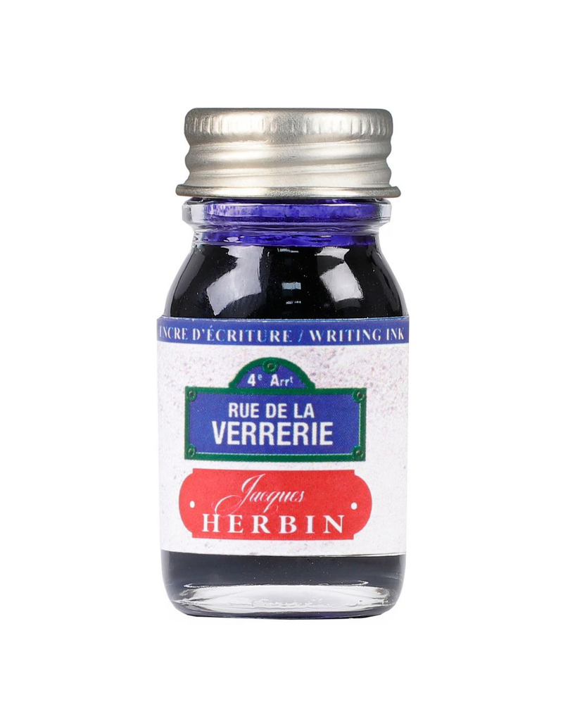 玻璃街 Paris紀念系列 鋼筆沾水筆墨水｜法國 J.Herbin 珍珠彩墨