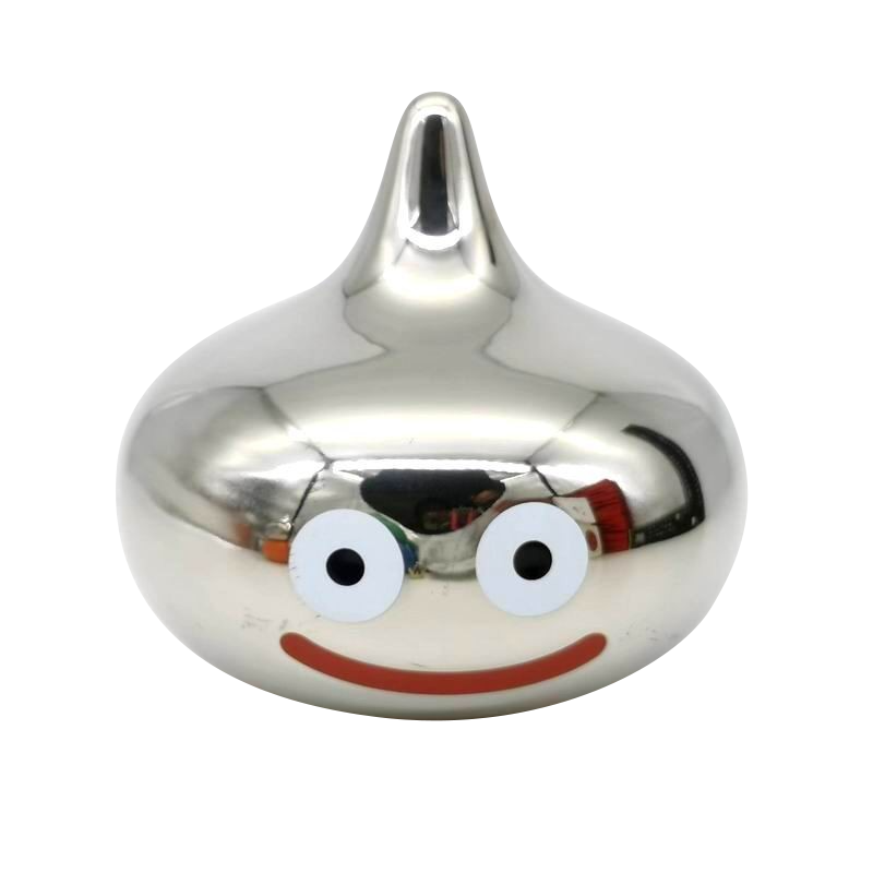 勇者鬥惡龍 - 金屬史萊姆存錢筒 Slime Piggy Bank 11cm