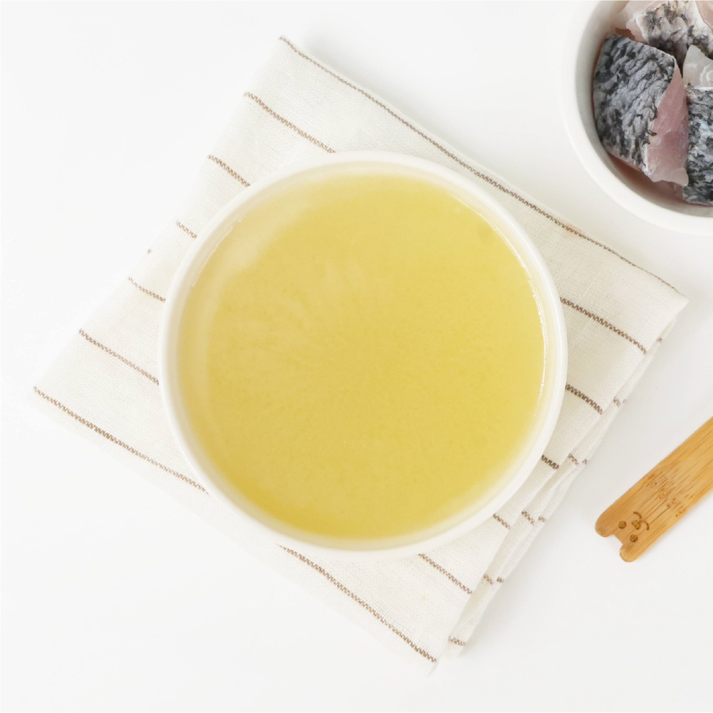 寶寶鮮食系列｜金目鱸魚湯｜寶寶魚湯｜單包入(250g)｜適合7M以上｜冷凍