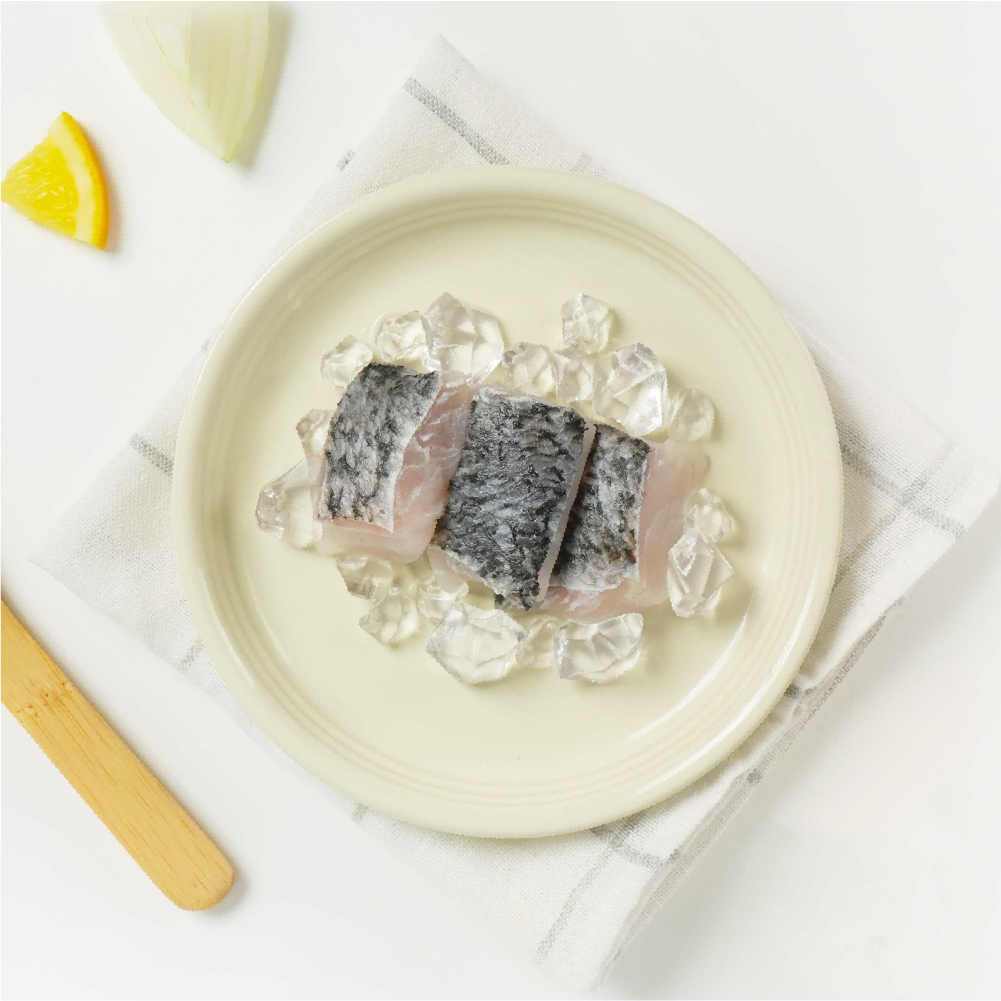 寶寶一口系列｜寶寶魚片｜金目鱸魚片｜單包入(約6-10片)｜適合1歲以上｜冷凍