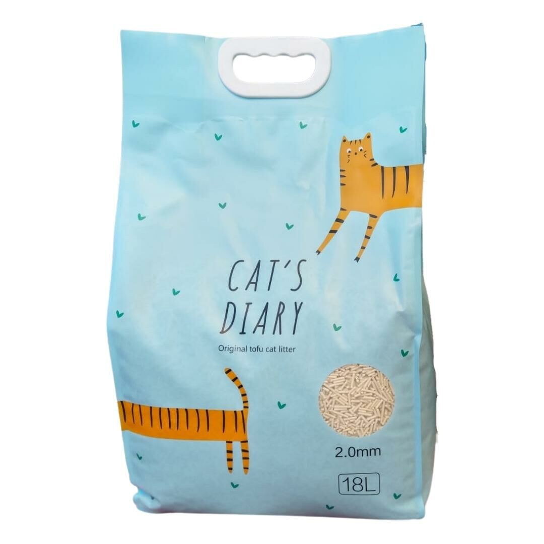 貓日記 原味 2.0MM 豆腐貓砂 18L