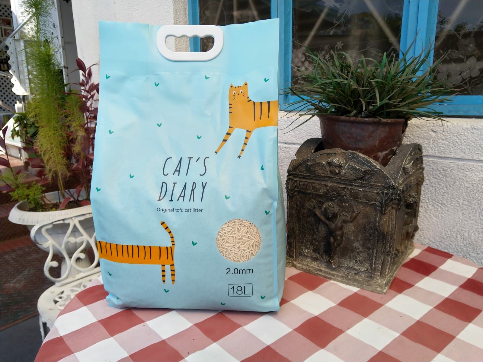 貓日記 原味 2.0MM 豆腐貓砂 18L