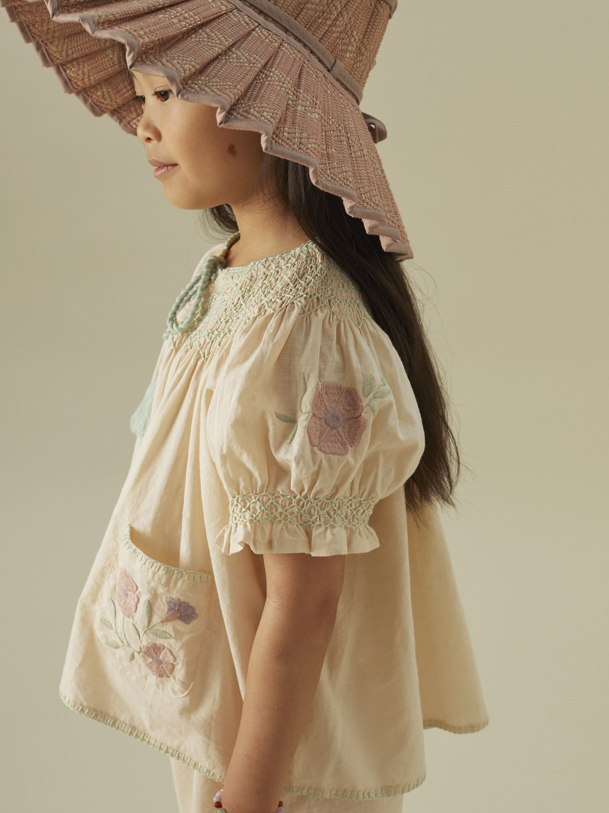 APOLINA - Verna Short Set（Milk）