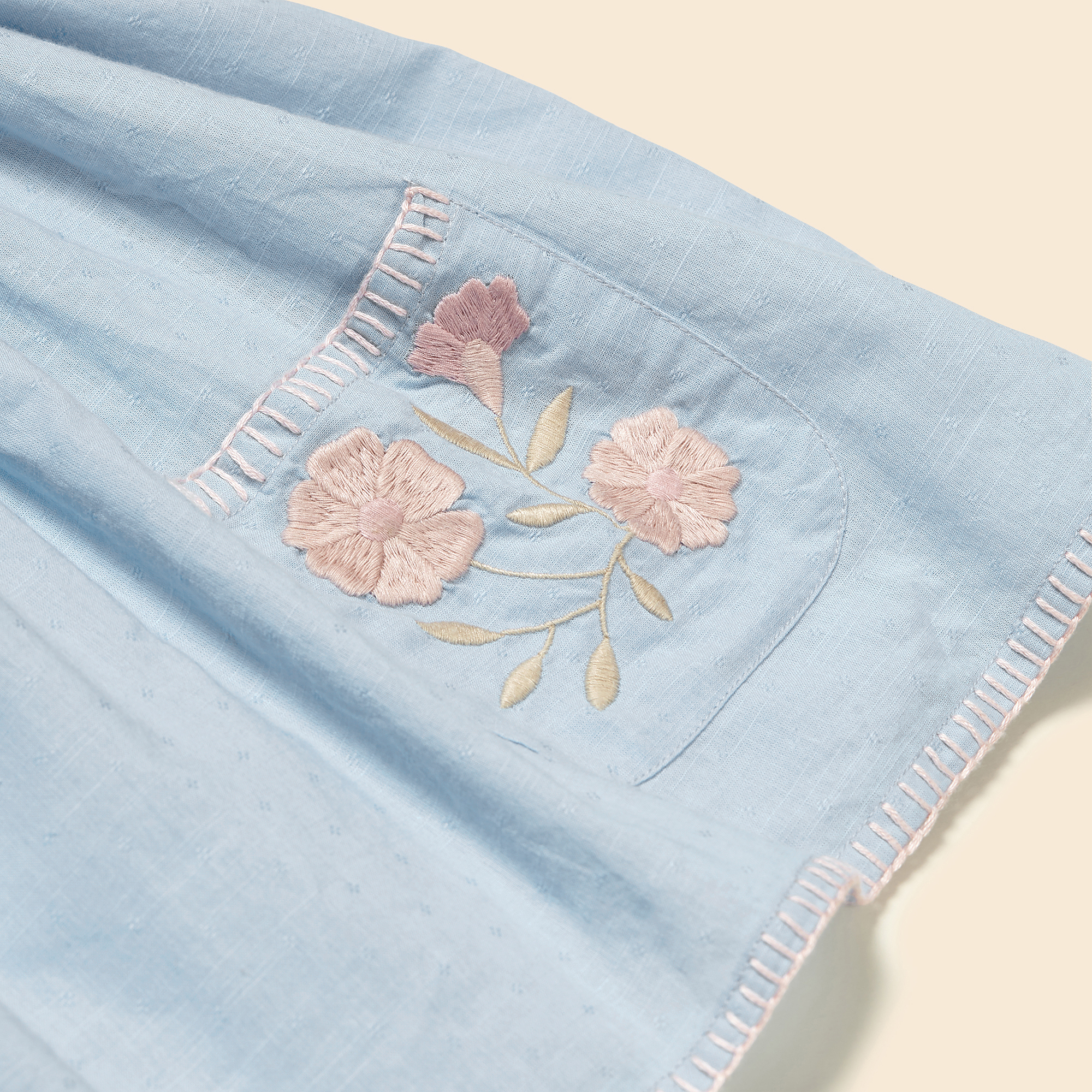 APOLINA - Verna Short Set（Blue Jay）