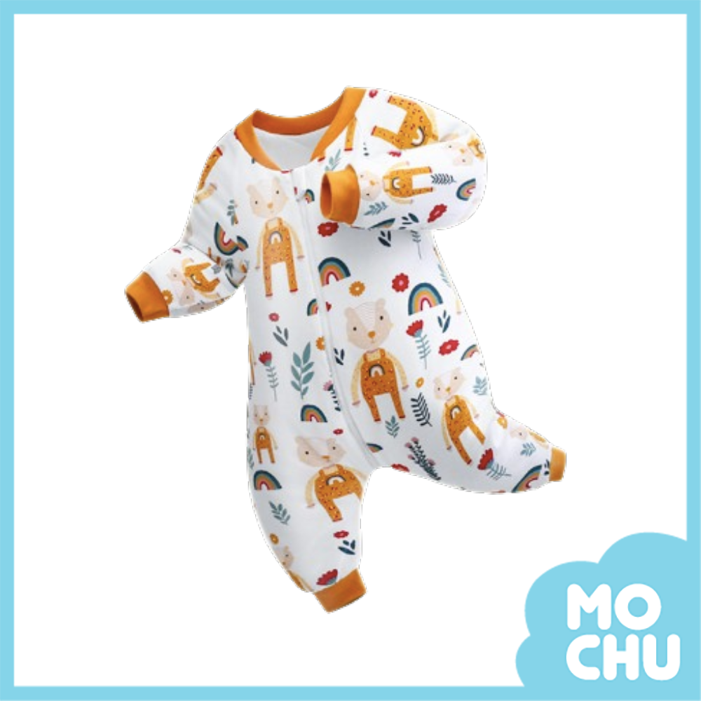 彩虹熊長袖防踢被