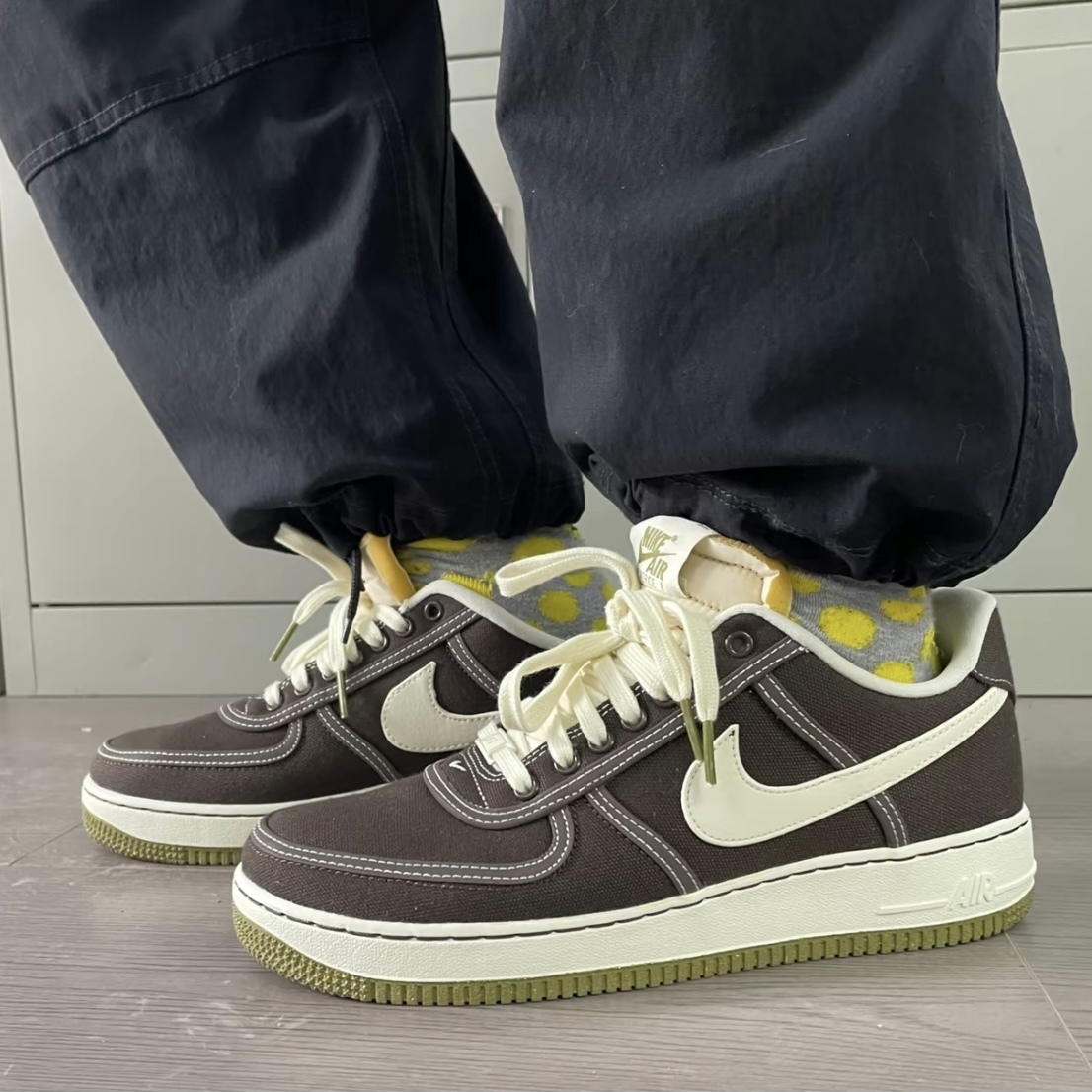 Nike Air Force 1 Low '07 PRM Baroque Brown 咖啡提拉米蘇 深棕米白 美拉德 復古休閒鞋