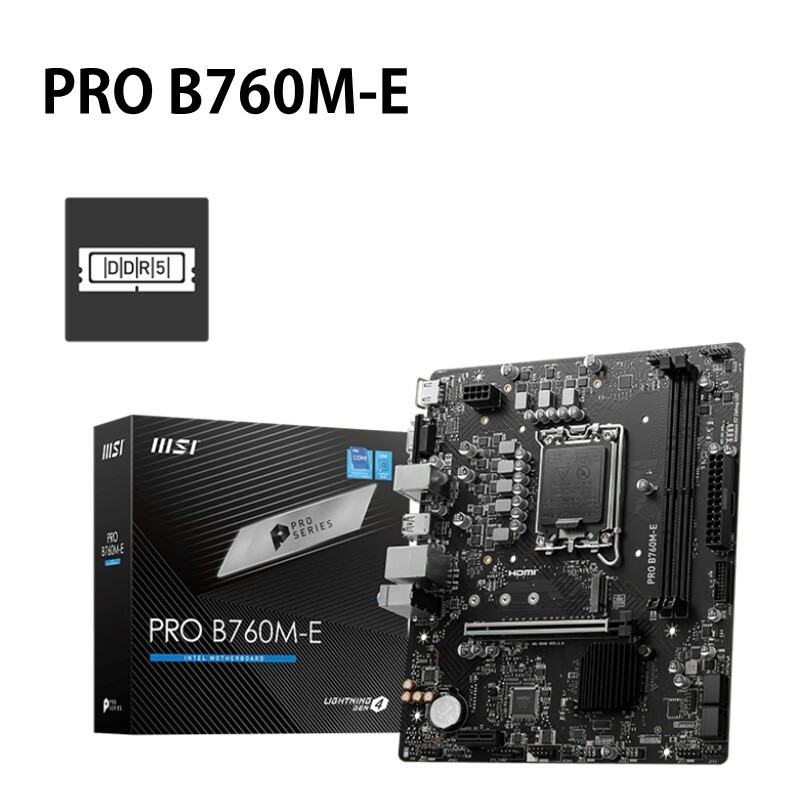 米特3C數位–MSI 微星 PRO B760M-E 主機板