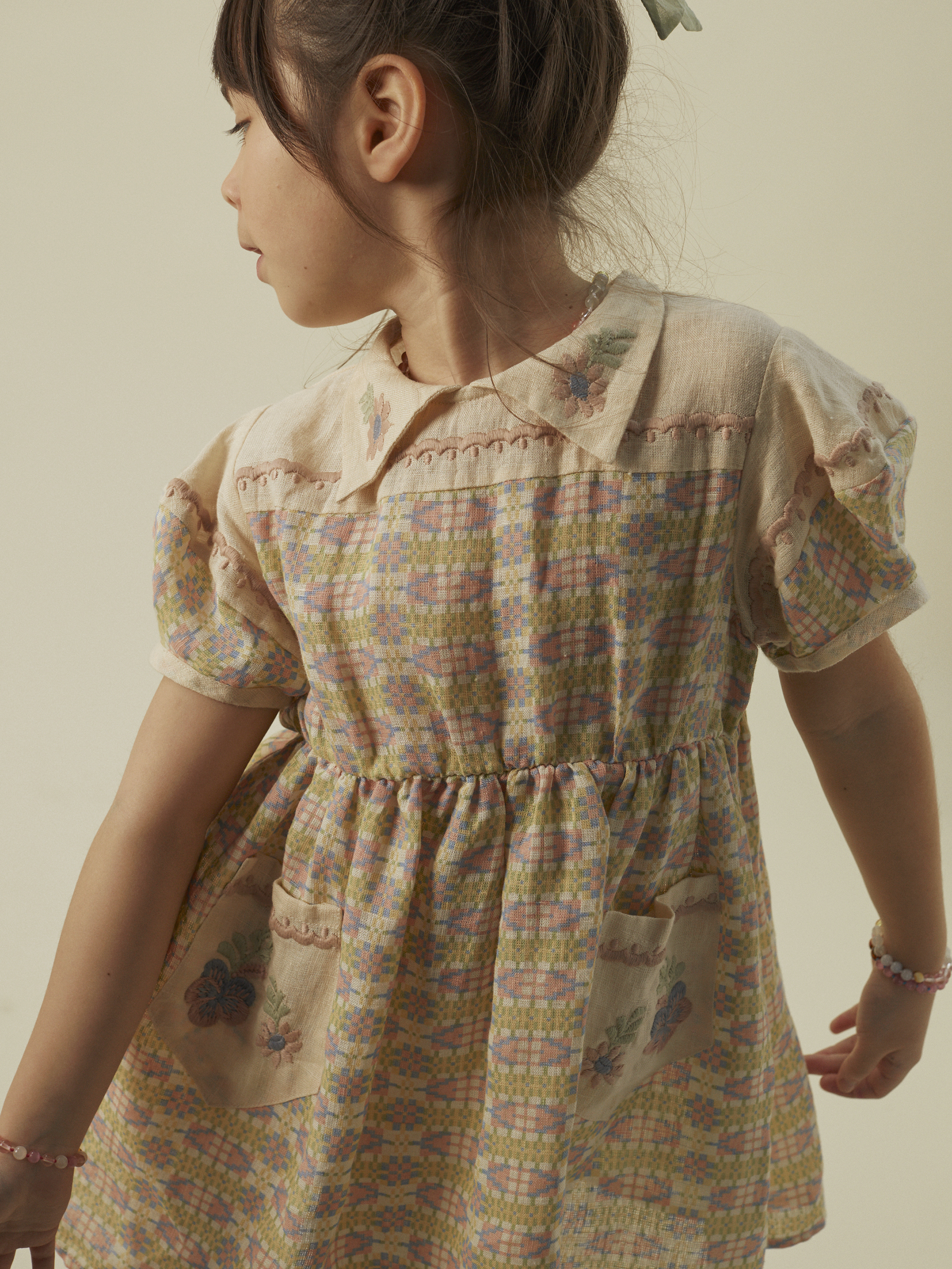 ワンピース Apolina 24Ss Nellie dress solva 5-7y Apolina 24Ss Nellie dress solva 5-7y
