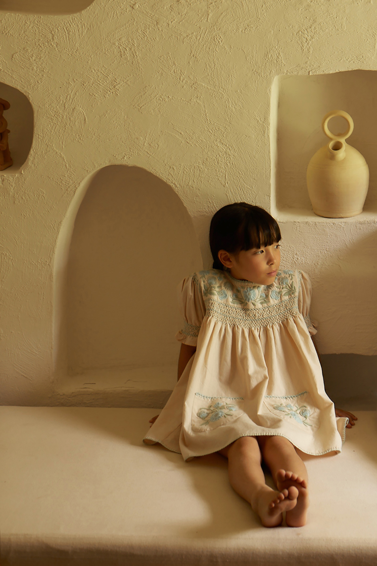 APOLINA - Dora Dress（Milk）