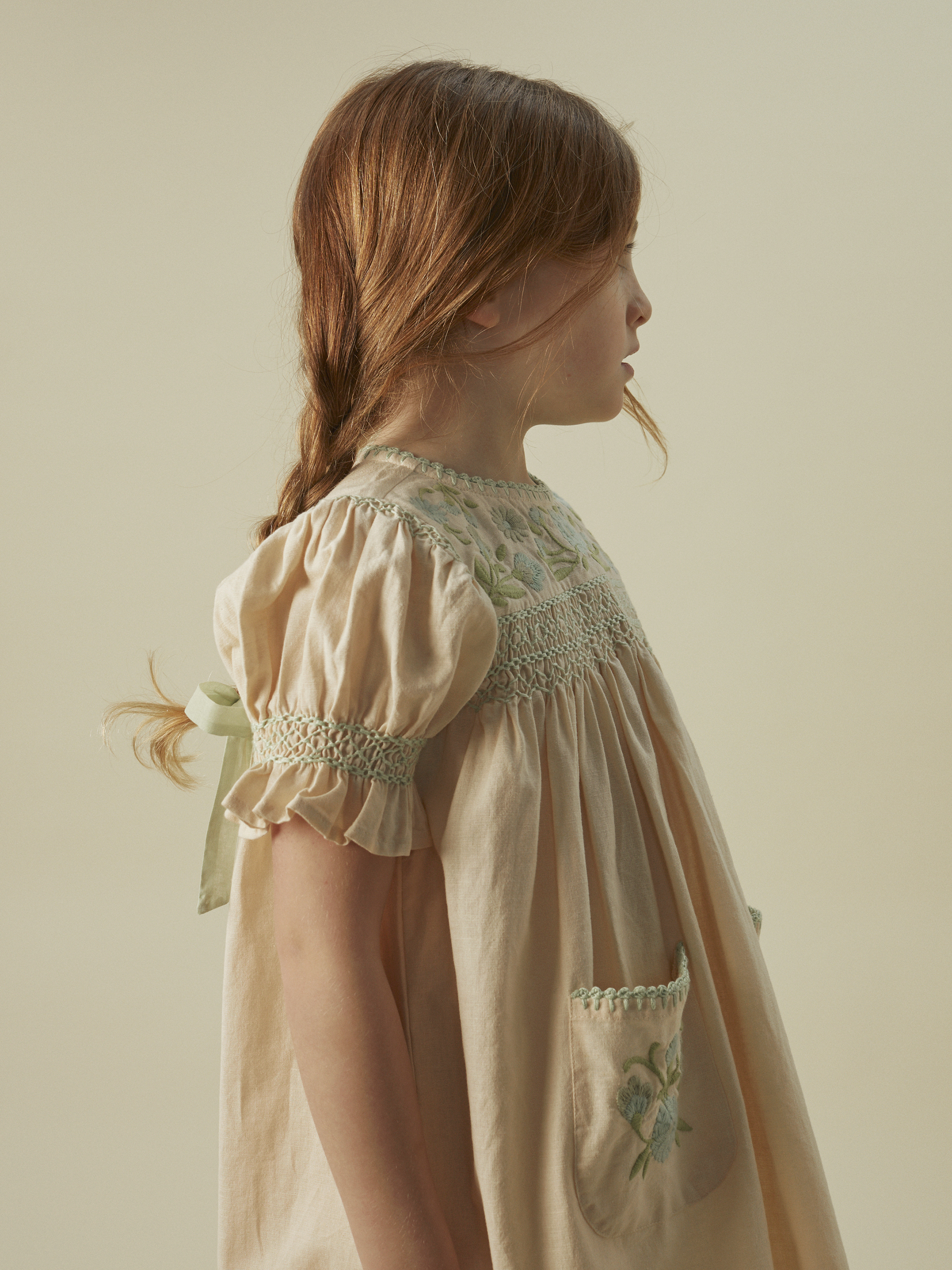 Apolina Dora Dress Mango ワンピース 5-7y 체크앤도트