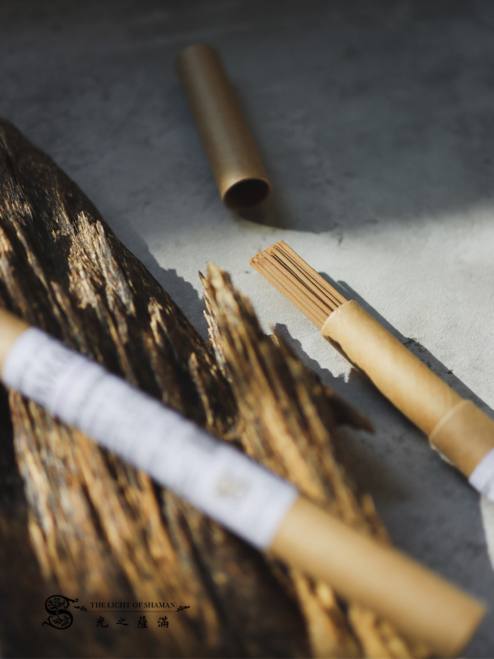 20年前庫藏 富森紅土臥香 線香 -光之薩滿