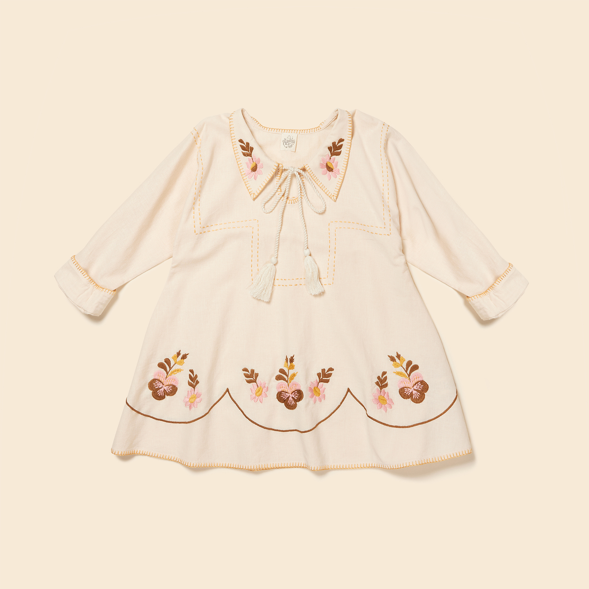 APOLINA - Konnie Kaftan Dress（Milk）
