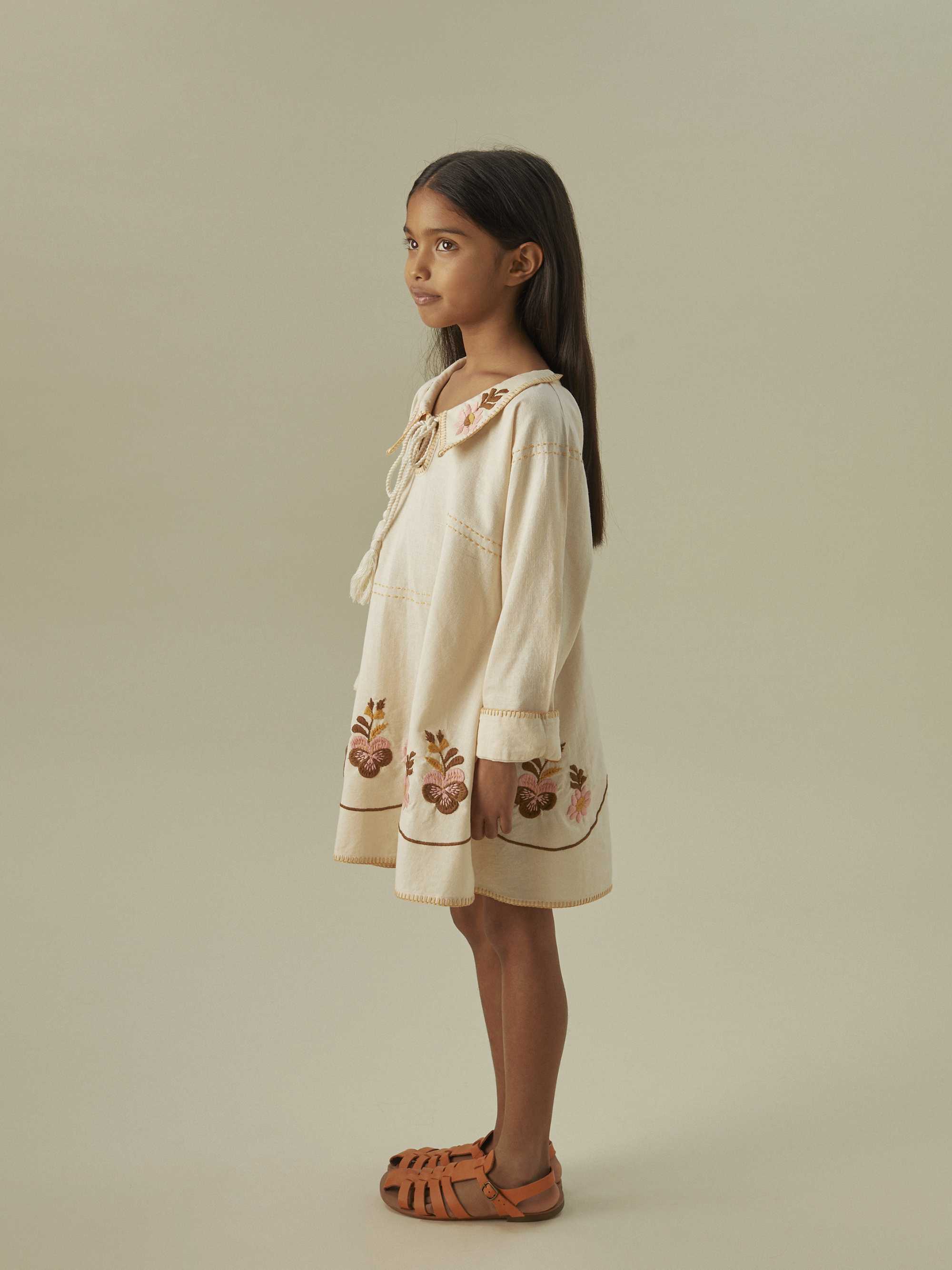 APOLINA - Konnie Kaftan Dress（Milk）