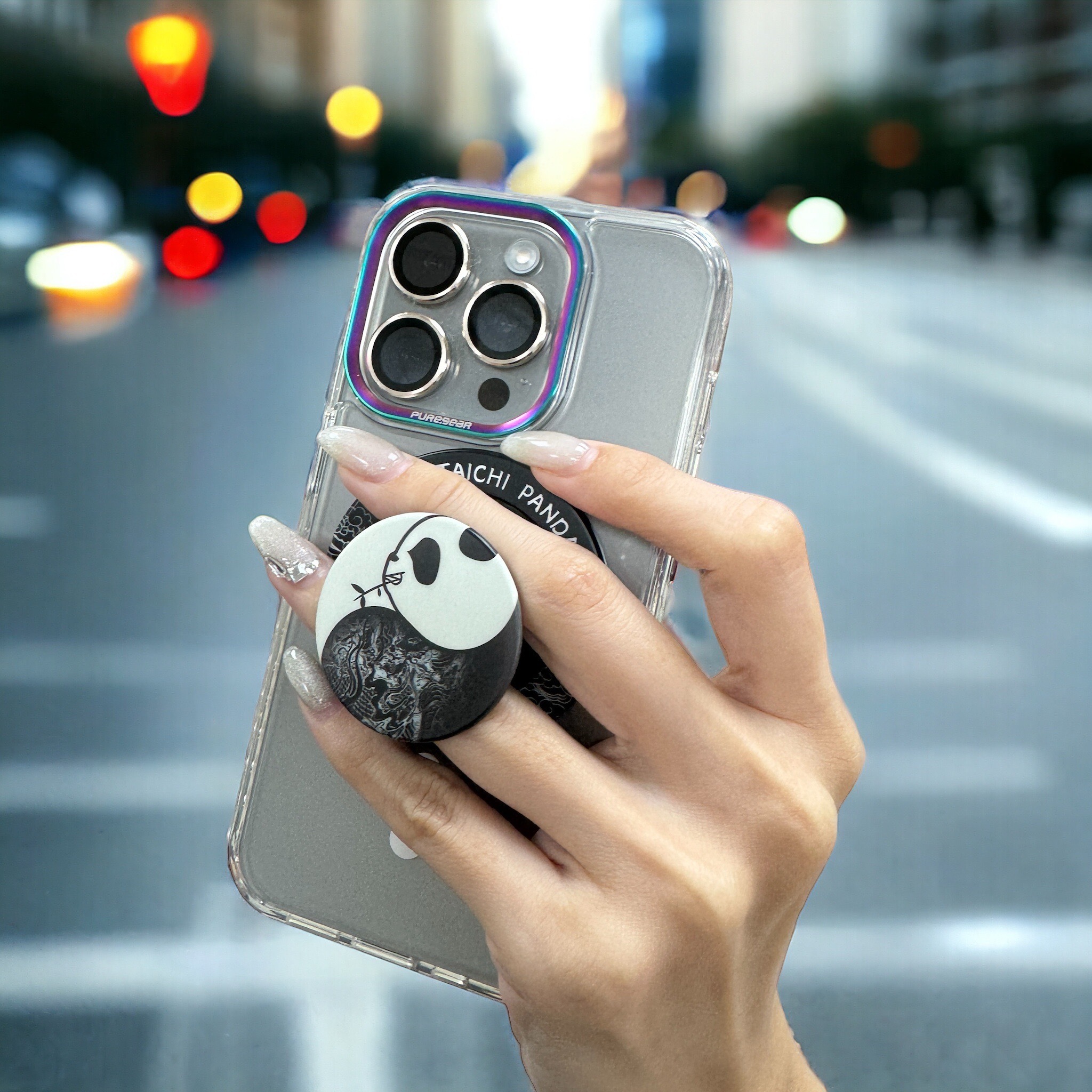 M⌃G KIK 磁吸指環支架 / 熊貓太極