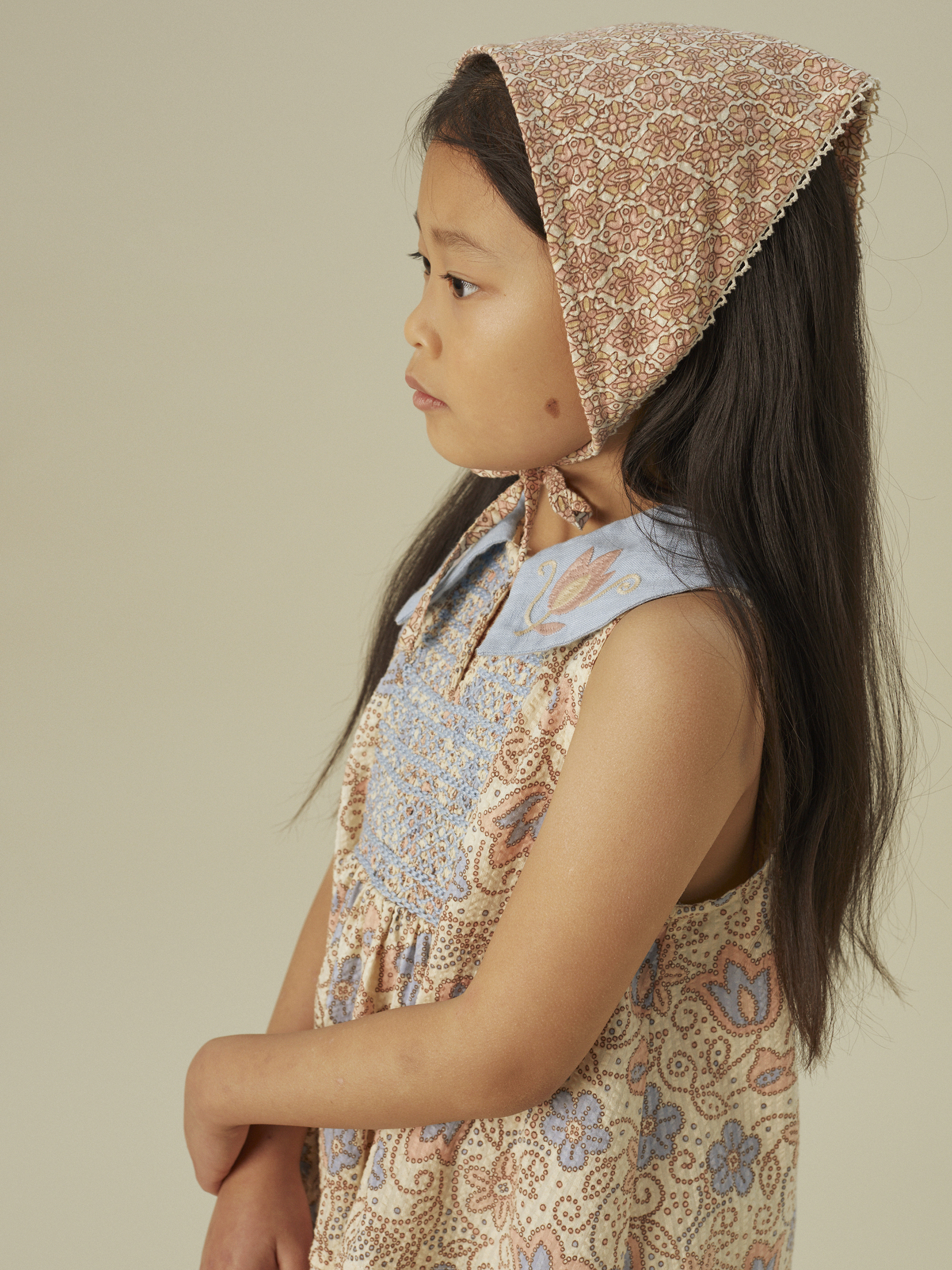 APOLINA - Inga Dress（Bellflower Carnation）