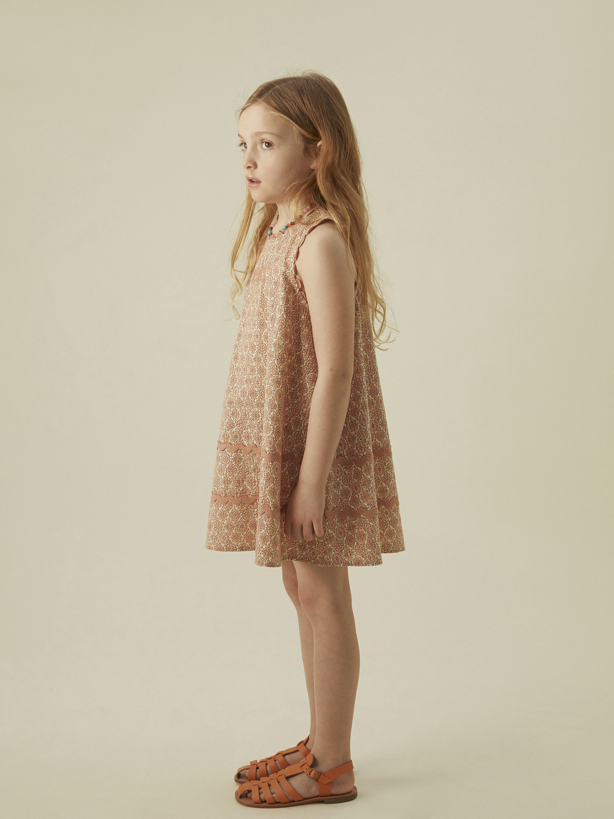 APOLINA - Wilma Dress（Bellflower Carnation）