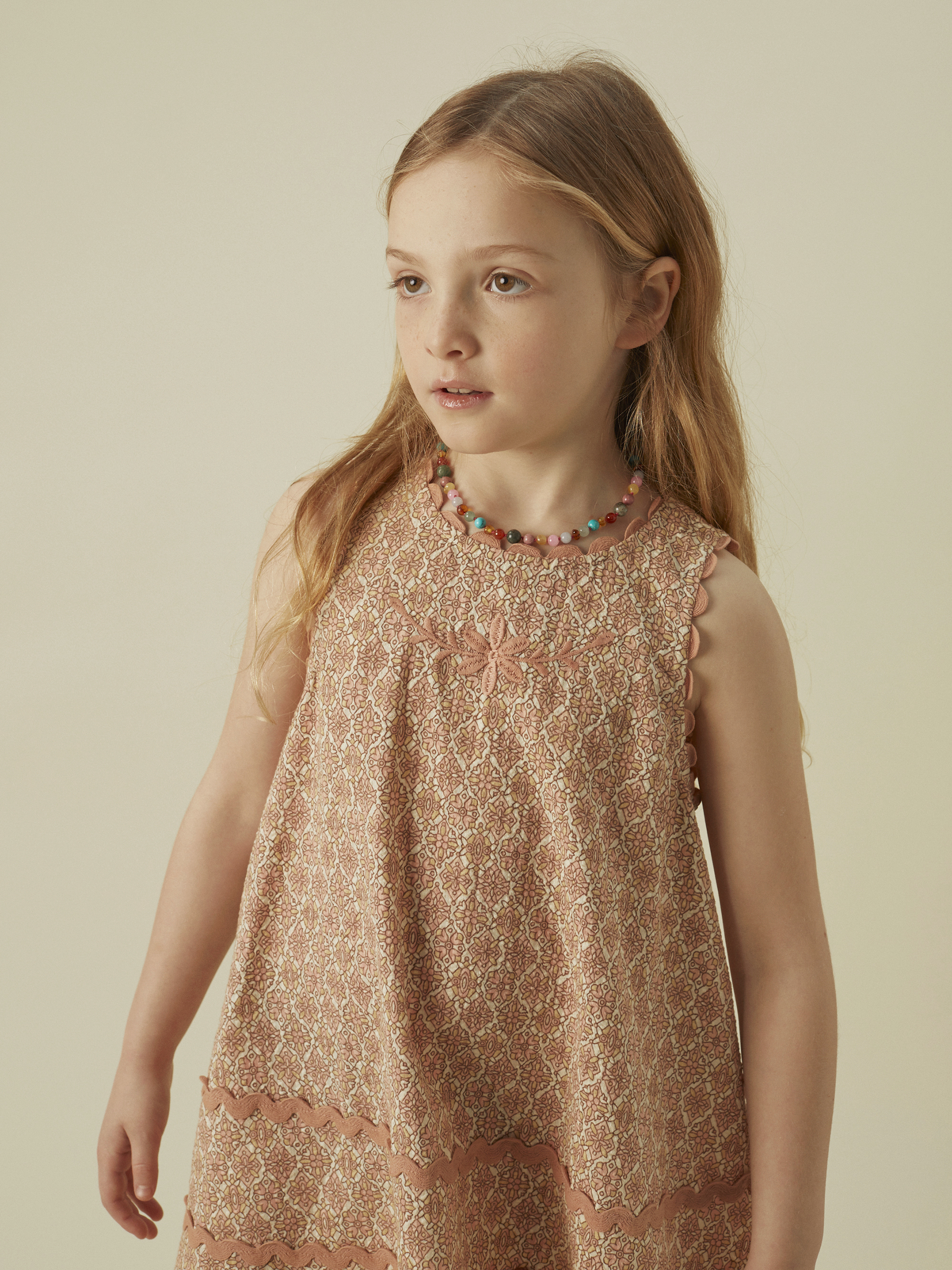 ワンピース Apolina Wilma Dress - 5-7Y APOLINA - Wilma Dress（Bellflower Carnation）