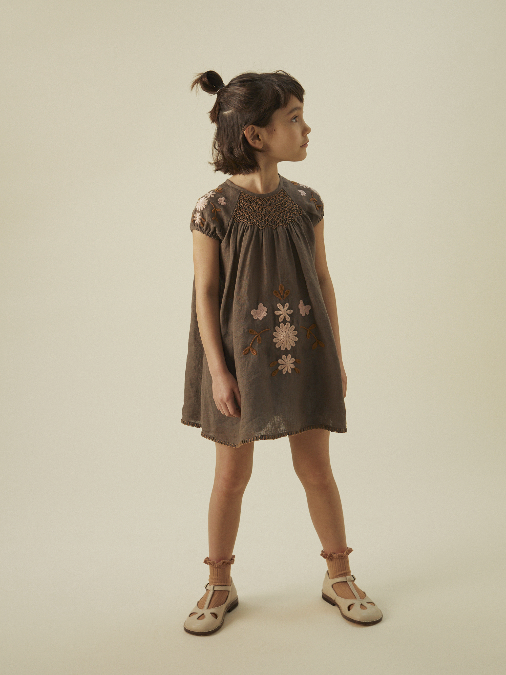ワンピース APOLINA KIDS Maren Dress 5-7y Maren' Dress - Shell – Sage Kids