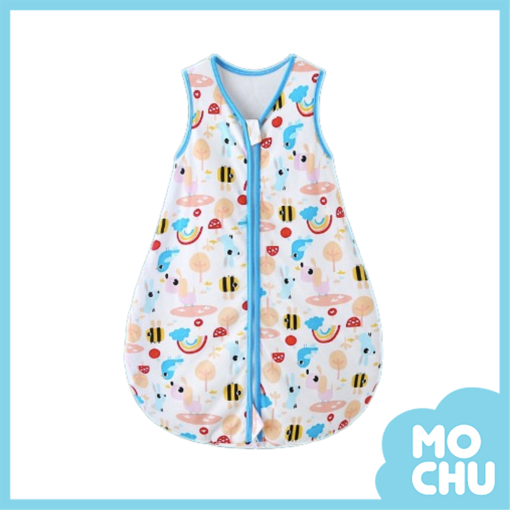 動物大集合無袖防踢被