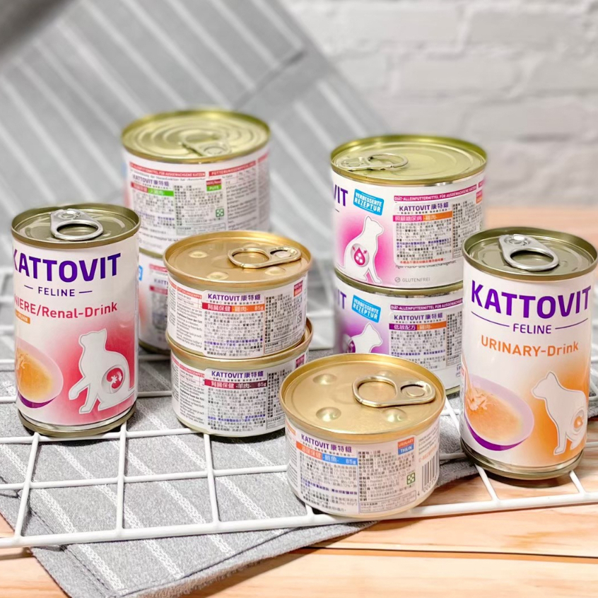 KATTOVIT 康特維｜貓用 德國處方罐頭/腎臟肉汁.泌尿肉汁