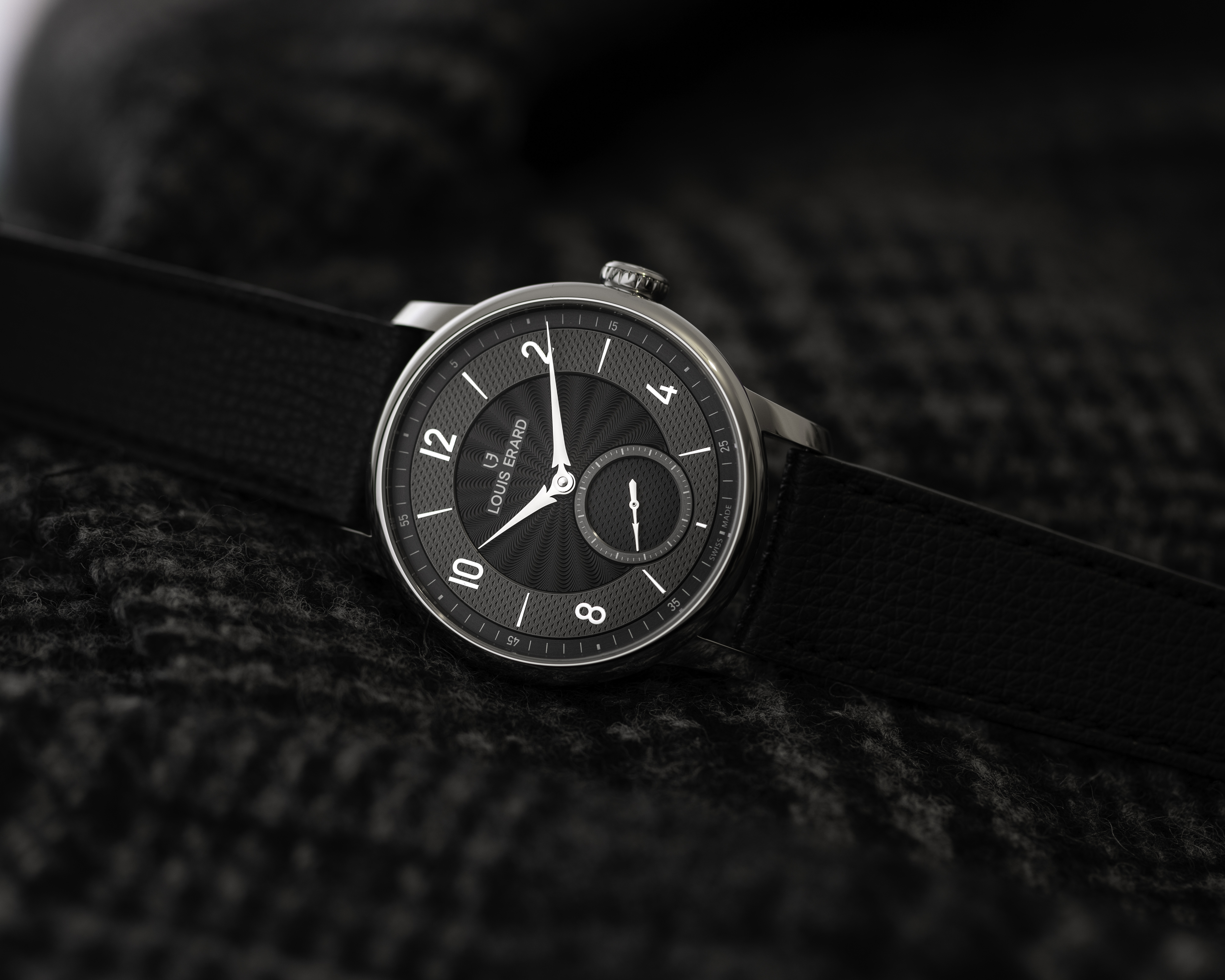 藝術大師系列|Métiers d‘Art Excellence Petite Seconde Guilloché 42mm anthracite black