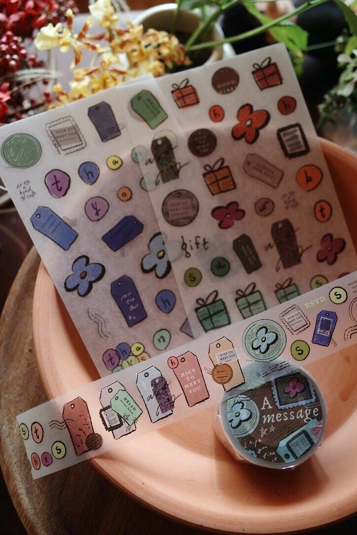 轉印貼紙組 You've got message! 捎來的信息｜什物A kind of cafe 台灣