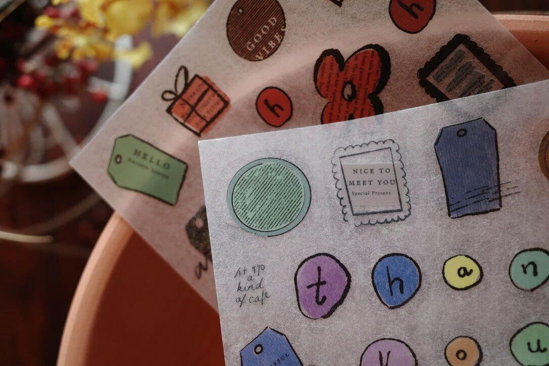 轉印貼紙組 You've got message! 捎來的信息｜什物A kind of cafe 台灣