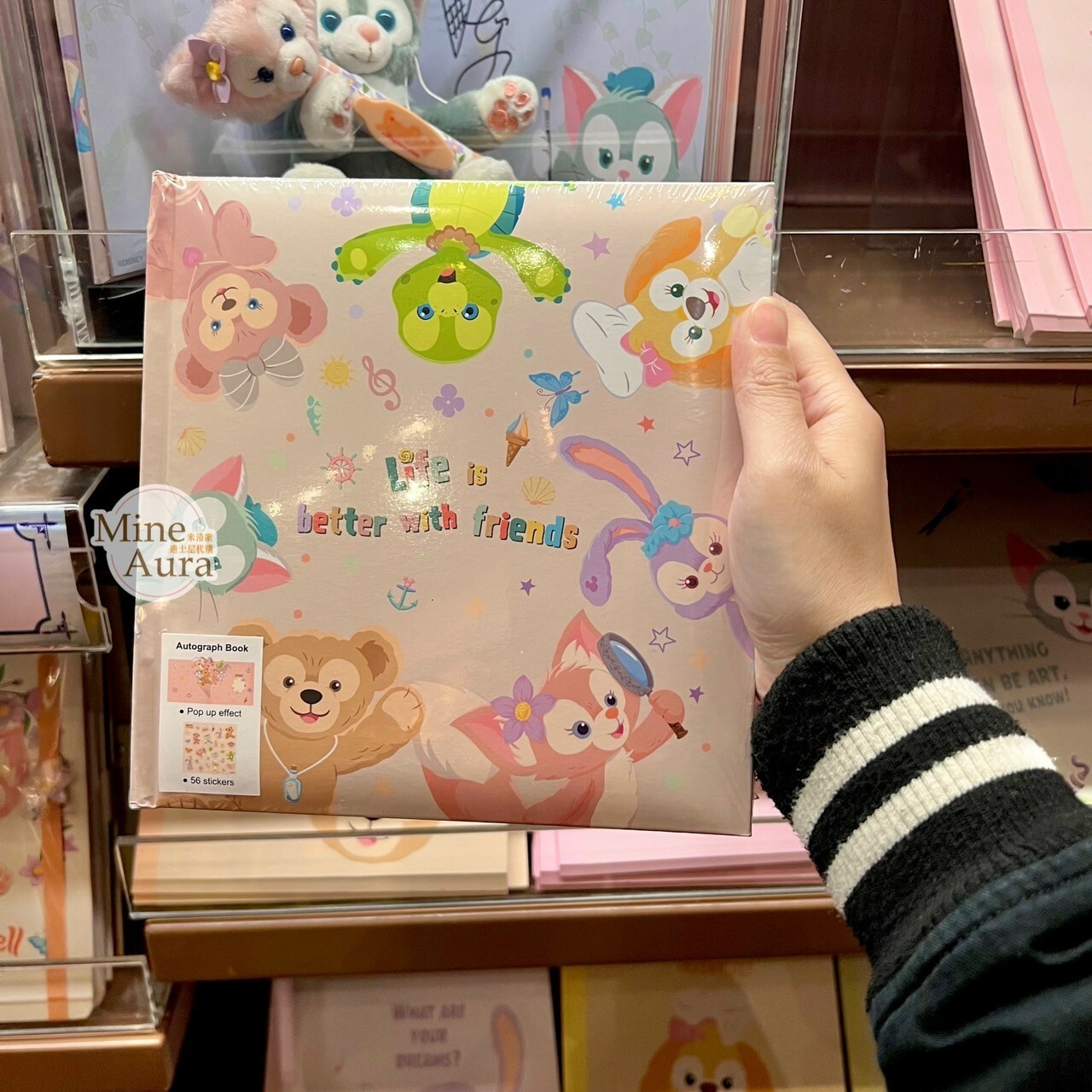 達菲 Duffy 簽名本 D&F達菲系列 -香港迪士尼樂園