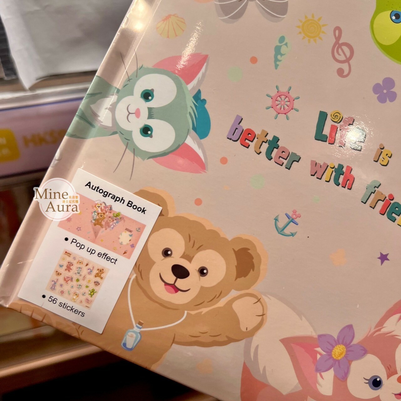 達菲 Duffy 簽名本 D&F達菲系列 -香港迪士尼樂園