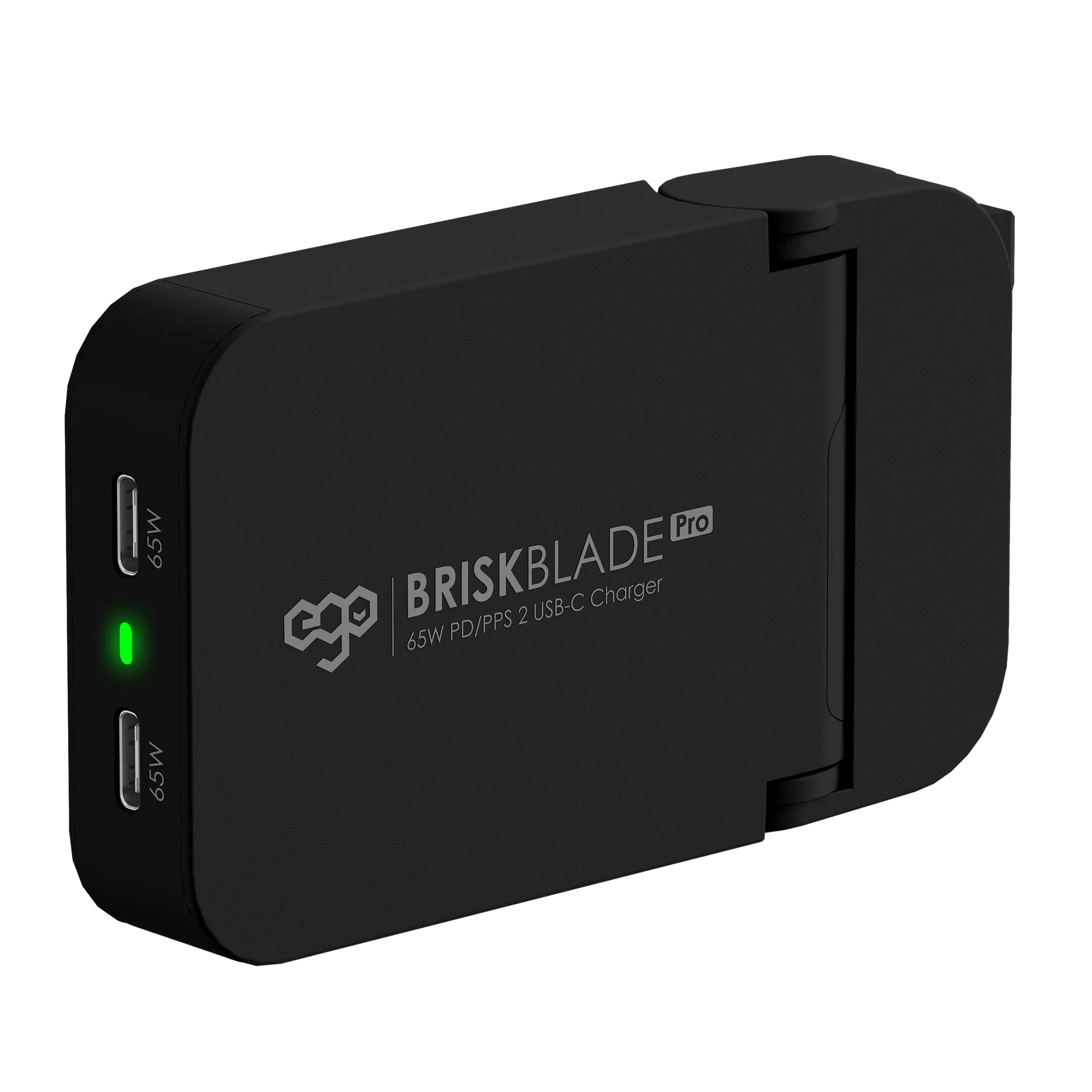 EGO 65W 刀鋒 Brisk Blade Pro氮化鎵摺疊充電器