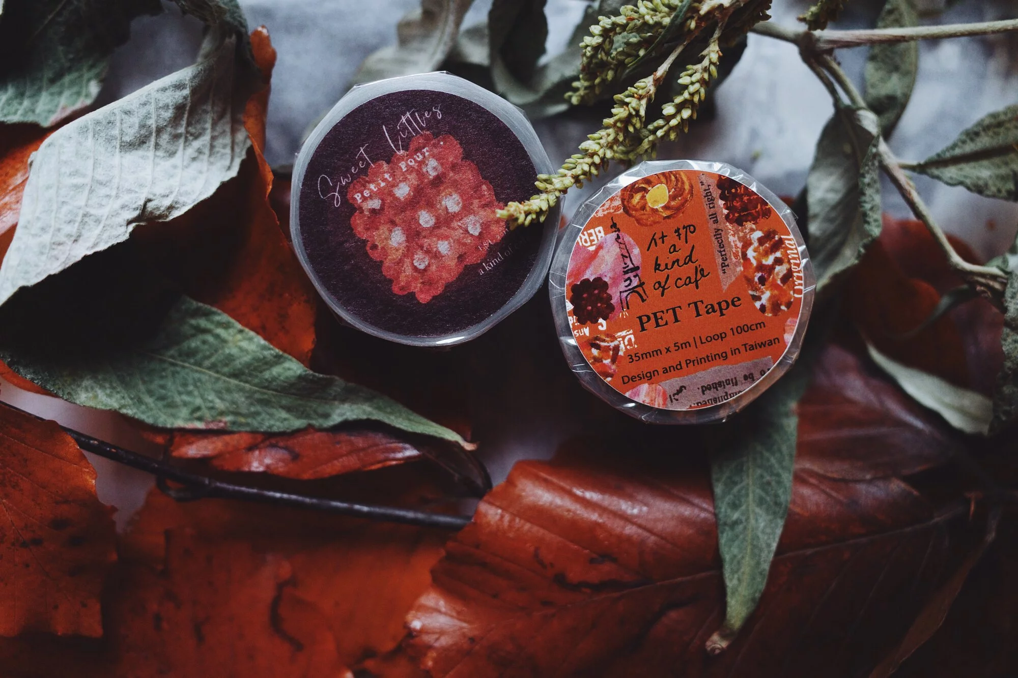 PET膠帶 盛甜花餅 SweetLittles｜什物A kind of cafe 台灣