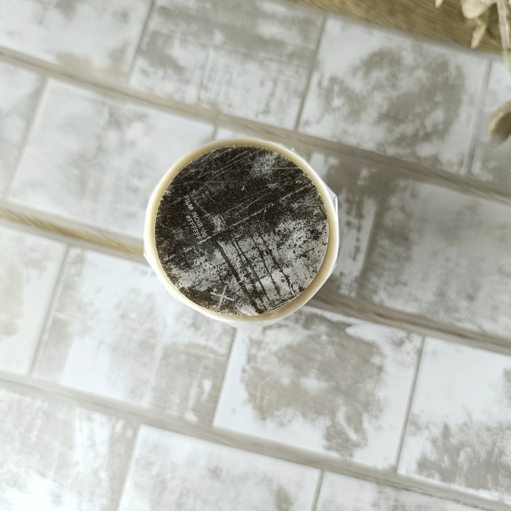 PLUSMINUS．Film Noir 06 #FFFFFF 5cm霧面PET膠帶 <整捲/分裝>