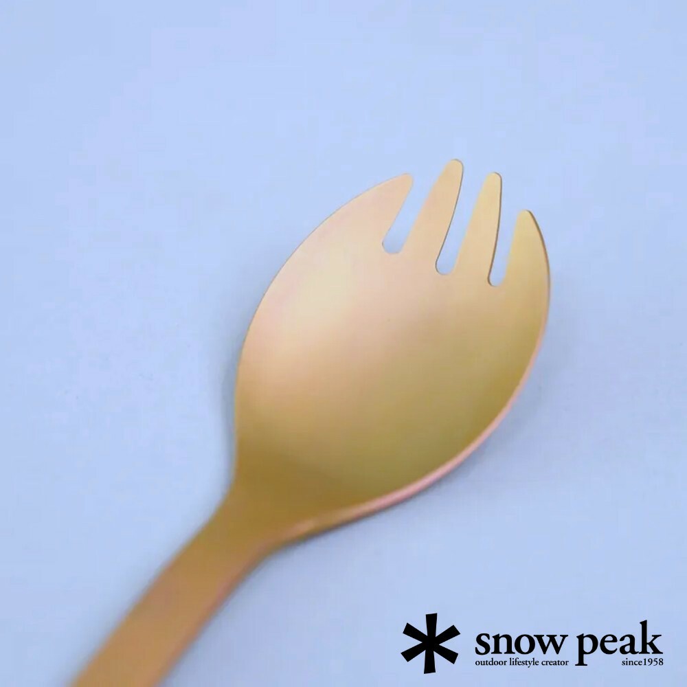 Snow Peak 鈦金屬叉匙 - 特別版