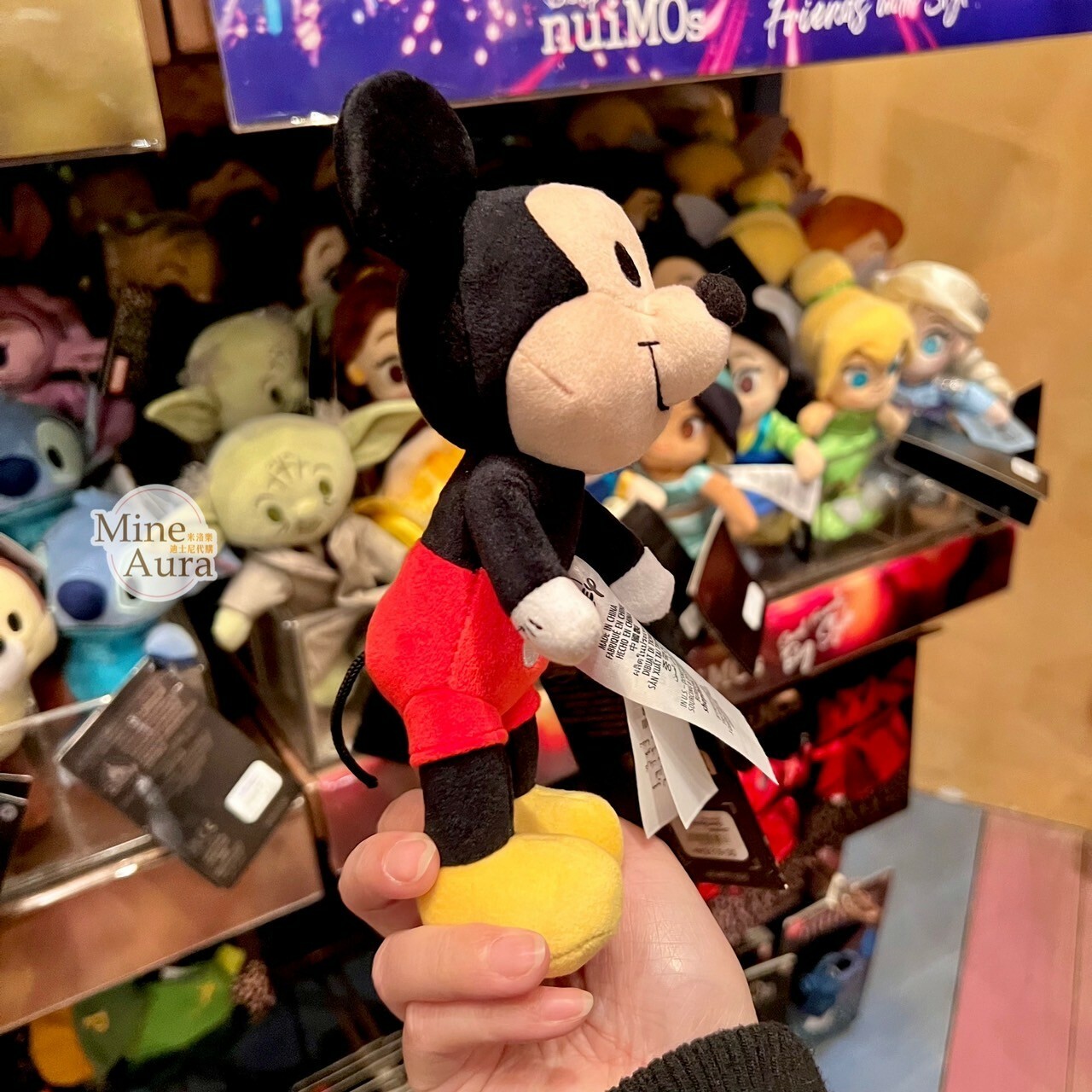 (現貨) nuiMOs 米奇 Mickey 可動關節 絨毛 娃娃公仔 -香港迪士尼樂園