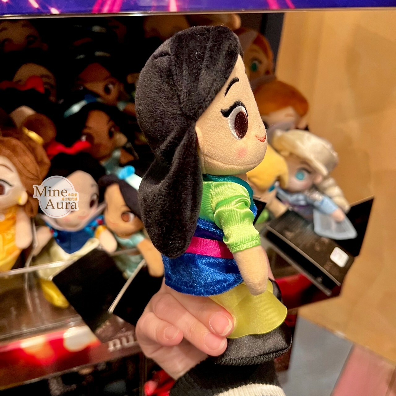 nuiMOs 花木蘭 Mulan 可動關節 絨毛 娃娃公仔 -香港迪士尼樂園