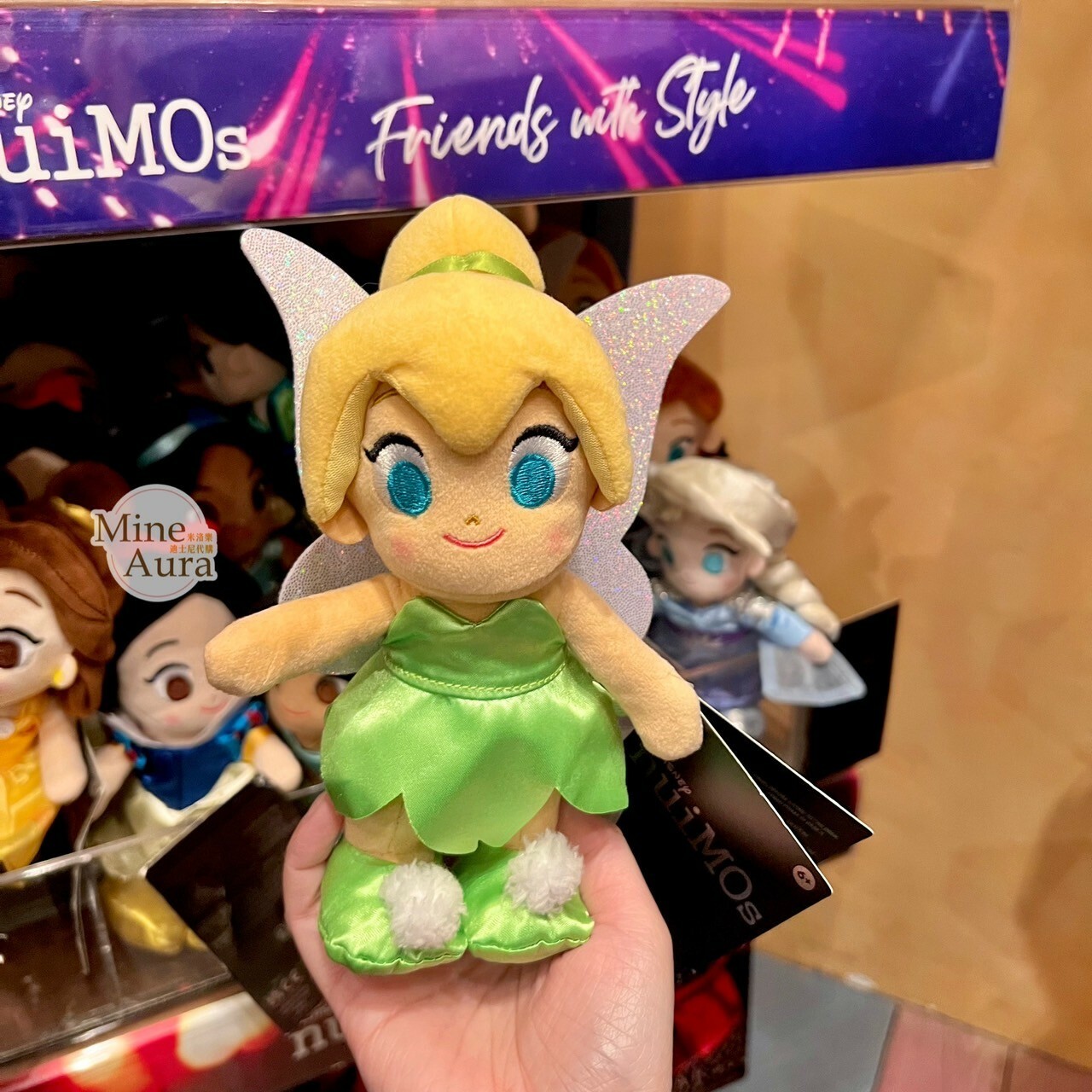 nuiMOs 奇妙仙子 Tinker Bell 可動關節 絨毛 娃娃公仔 彼得潘 Peter Pan -香港迪士尼樂園