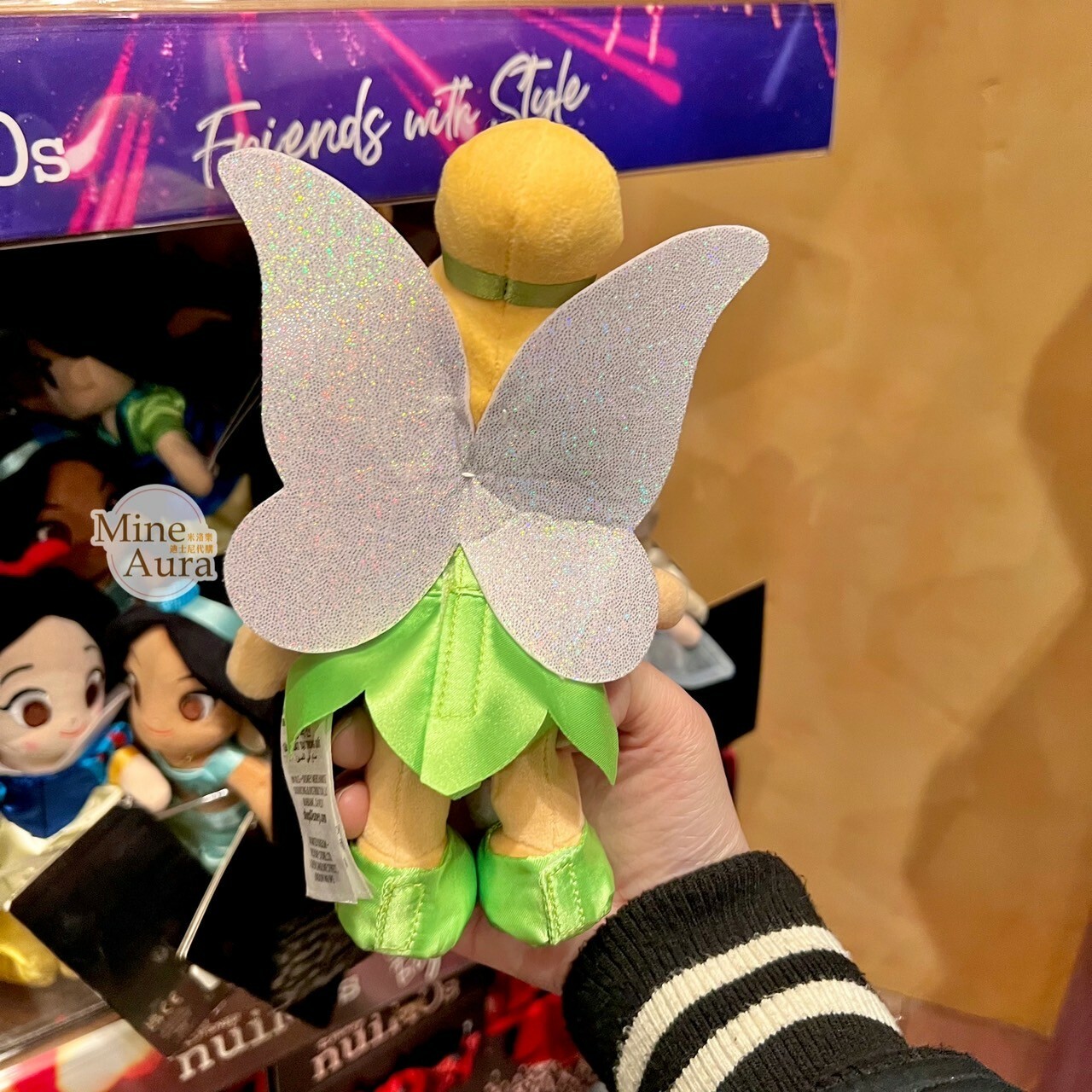 nuiMOs 奇妙仙子 Tinker Bell 可動關節 絨毛 娃娃公仔 彼得潘 Peter Pan -香港迪士尼樂園