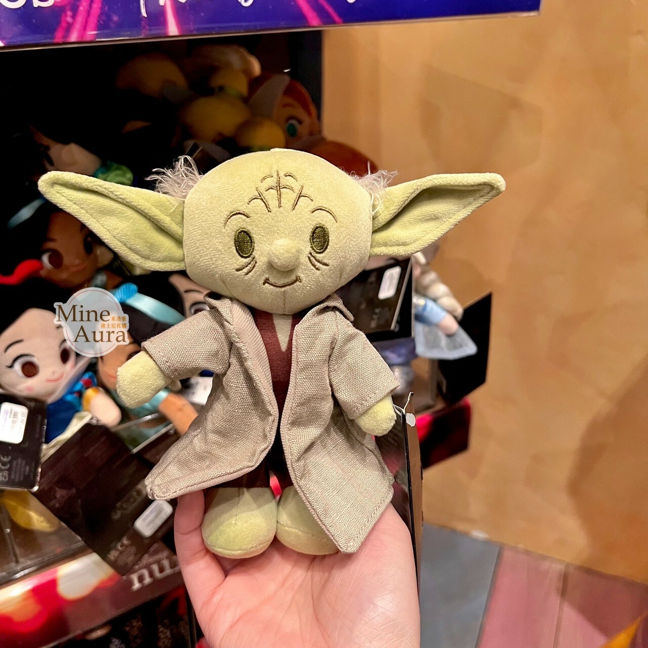nuiMOs 尤達 Yoda 可動關節 絨毛 娃娃公仔 星際大戰 Star Wars -香港迪士尼樂園