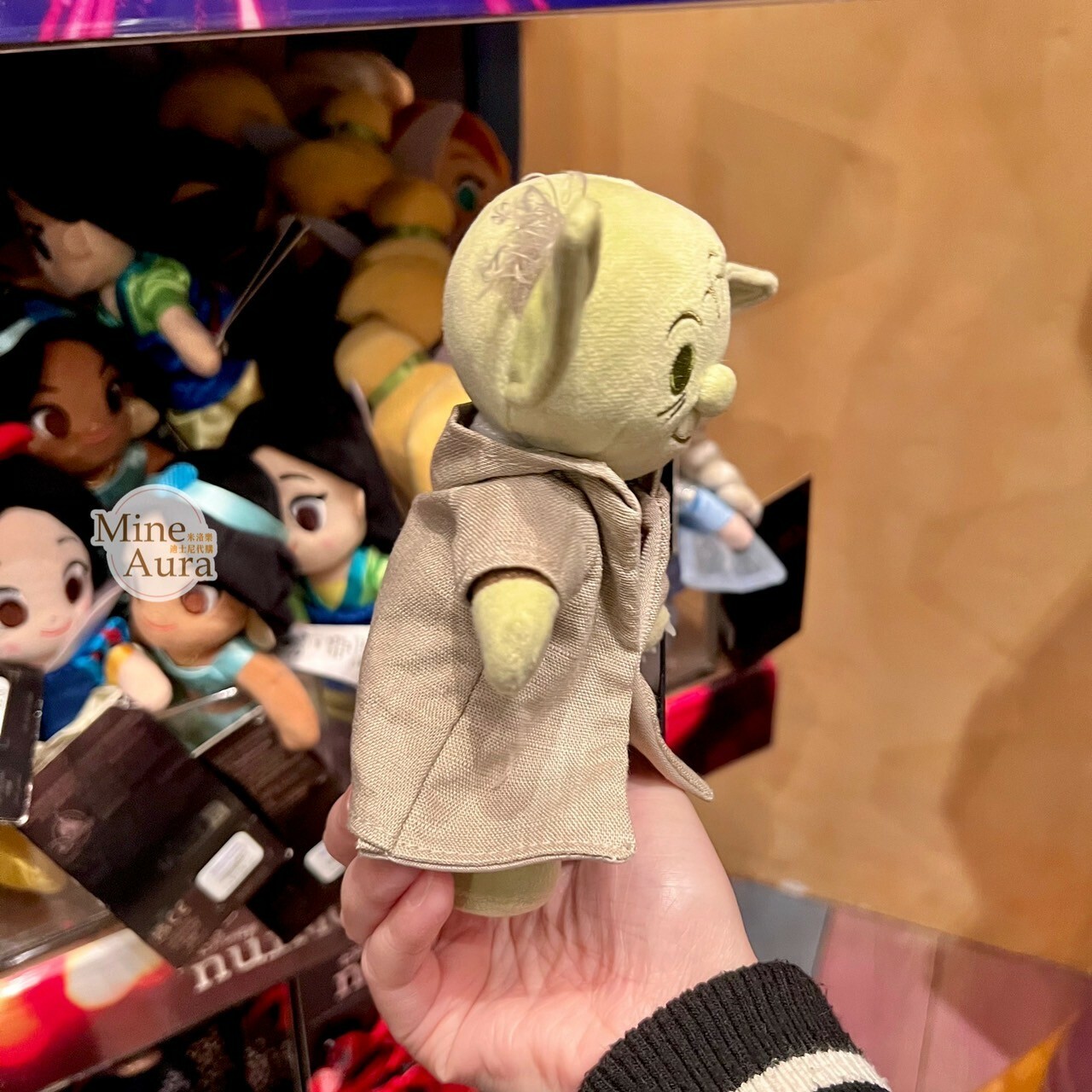 nuiMOs 尤達 Yoda 可動關節 絨毛 娃娃公仔 星際大戰 Star Wars -香港迪士尼樂園