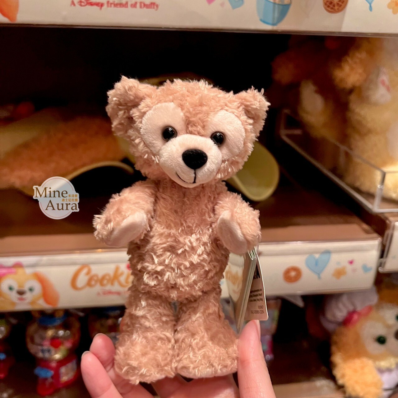 (現貨) 達菲 Duffy 可擺姿勢 絨毛 娃娃公仔 -香港迪士尼樂園