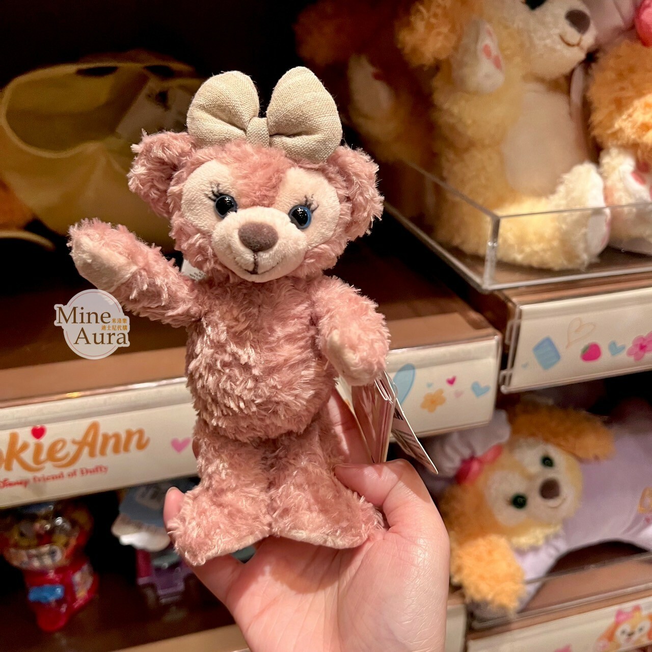 (現貨) 雪莉玫 ShellieMay 可擺姿勢 絨毛 娃娃公仔 -香港迪士尼樂園