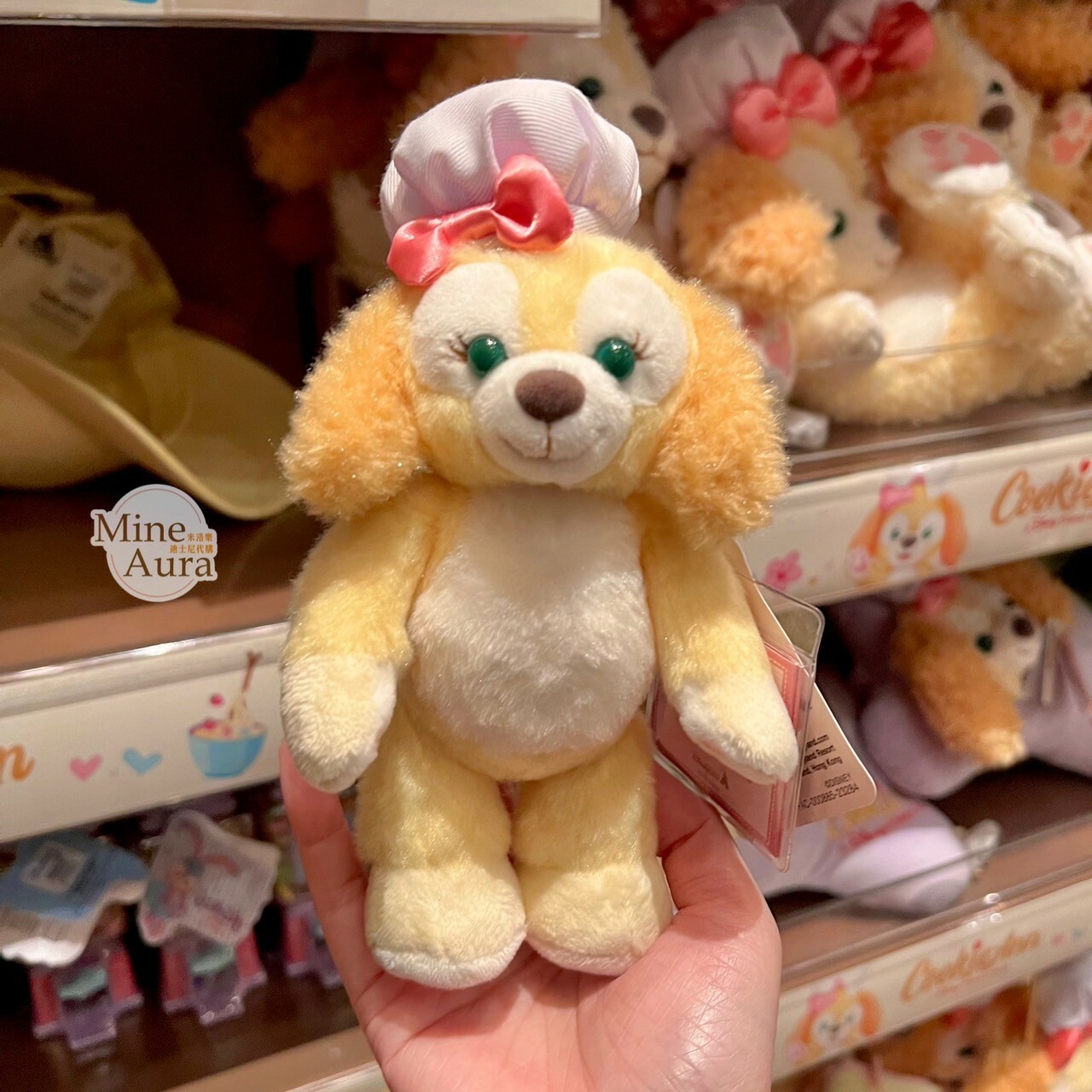 (現貨) 可琦安 餅乾 CookieAnn 可擺姿勢 絨毛 娃娃公仔 -香港迪士尼樂園