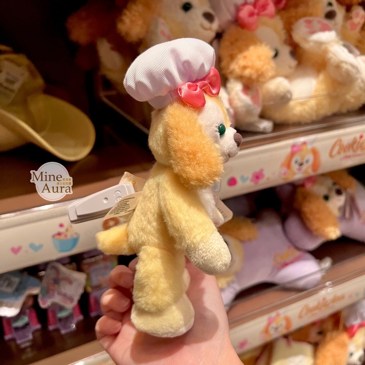 (現貨) 可琦安 餅乾 CookieAnn 可擺姿勢 絨毛 娃娃公仔 -香港迪士尼樂園