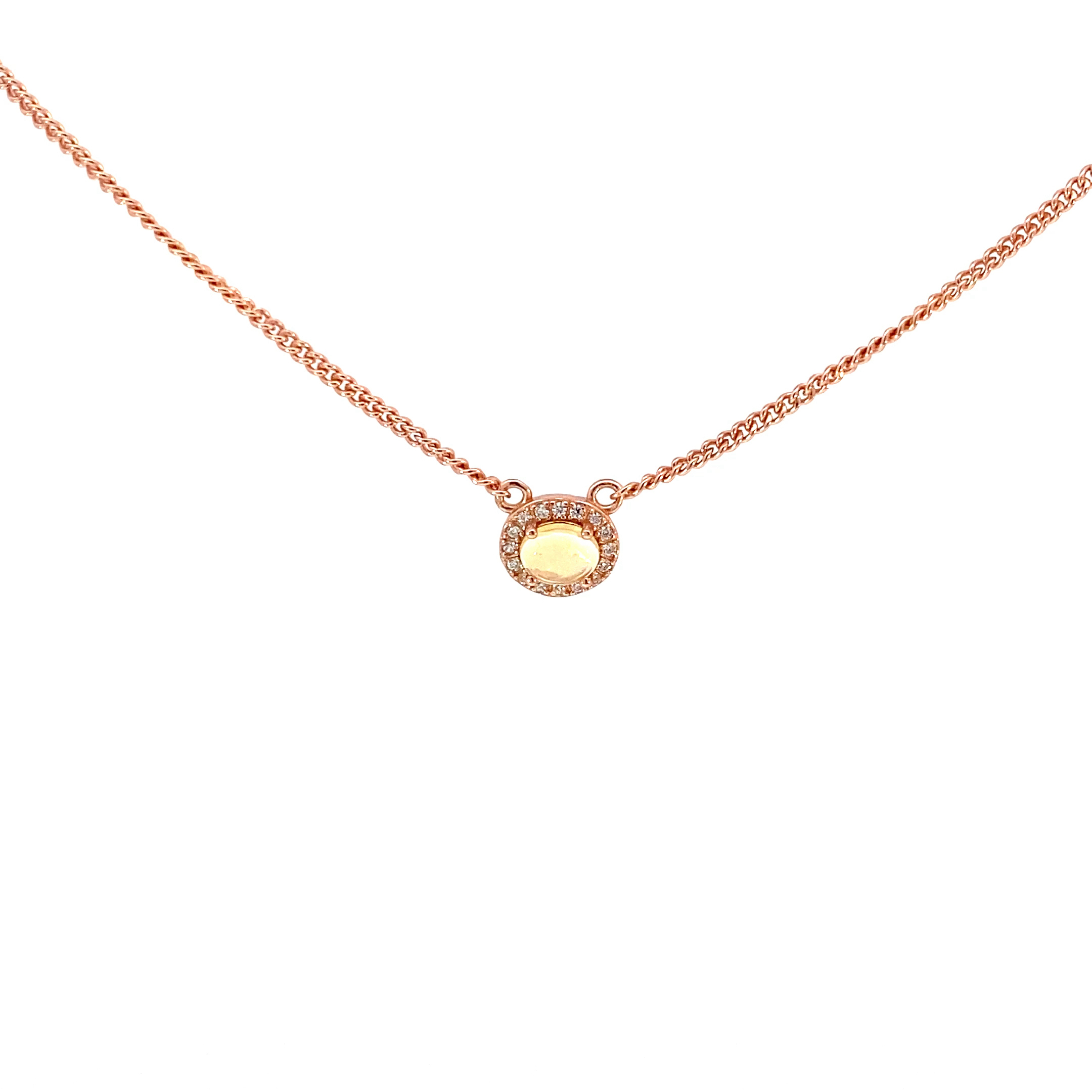 超美蛋白石項鍊