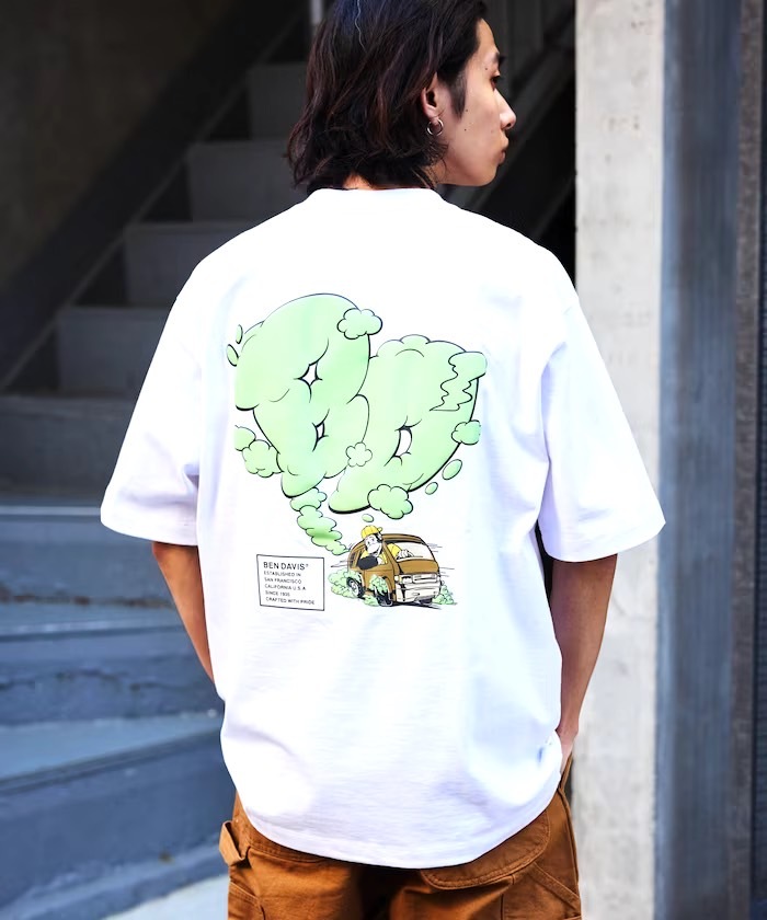 iSNEAKERS｜Ben Davis × Freak's Store 訂製印花泡泡標誌圓領 T