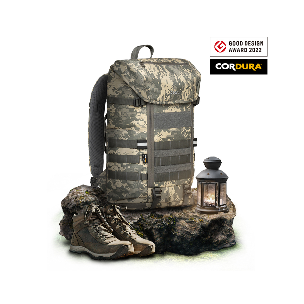 Bagrun 運動玩家軍事風格後背包