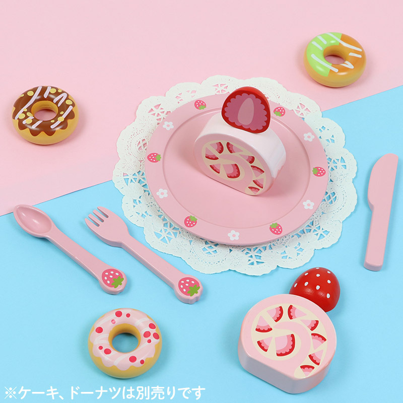 【日本Mother Garden】 家家酒 草莓餐具組